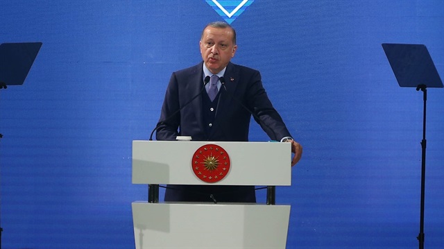 Cumhurbaşkanı Recep Tayyip Erdoğan, 'Vefatının 100. Yılında Sultan Abdülhamid'i Anlamak' programında konuştu.