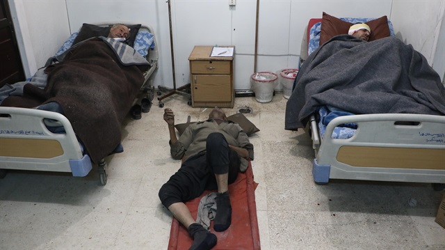 Esed rejimi, Doğu Guta'da günlerdir büyük katliamlar gerçekleştiriyor. Hastanelerde de durum kritik. 