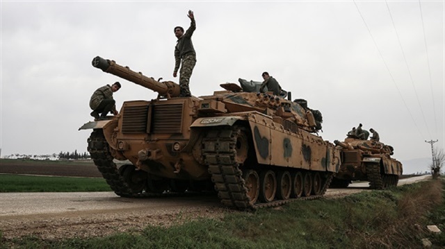 الجيش التركي والجيش السوري الحر يُطهّران قرية سرنجك شمال شرقي عفرين