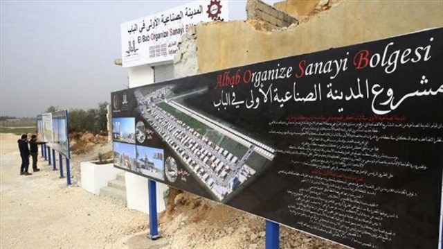 تركيا تضع حجر أساس أول مدينة صناعية بمنطقة الباب شمالي سوريا