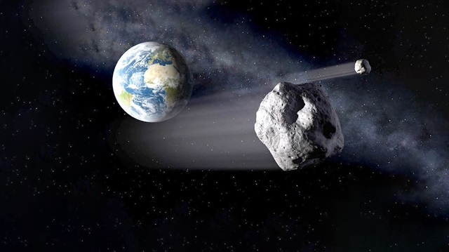 Dünya'ya çok yakın geçen 2018 CB isimli meteor hiçbir tehlike oluşturmadı. 