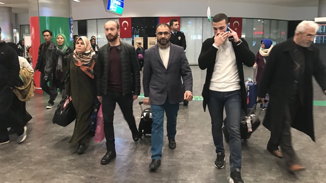 A Turkish lecturer, who was released by Israeli authorities early Sunday, has arrived in Istanbul