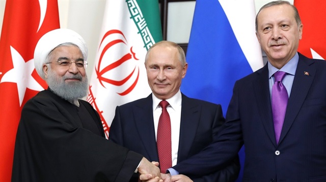 الكرملين: التعاون بين روسيا وتركيا وإيران مهم للسلام في سوريا