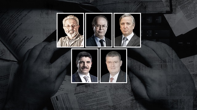 Zekeriya Kurşun, Yusuf Kaplan, Aydın Ünal, Yasin Aktay ve Mehmet Acet.