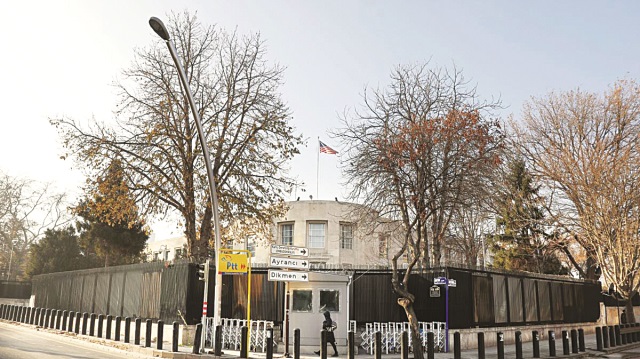 ABD Büyükelçiliği’nin önündeki caddenin adı ‘Zeytin Dalı’ olarak değiştirilecek.