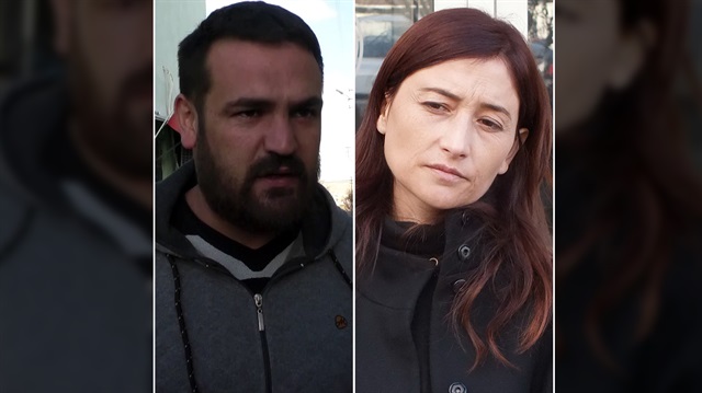 Şehit Musa Özalkan'a haciz işlemi başlatan avukat Emine Gün ile davacı Serkan Saçan