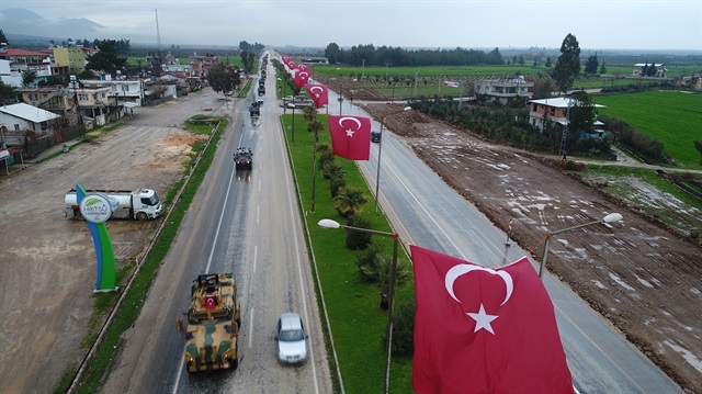 تعزيزات عسكرية تركية في طريقها إلى "عفرين" السورية