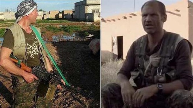Terör örgütü PYD/PKK saflarına katılan terörist Jim Matthews