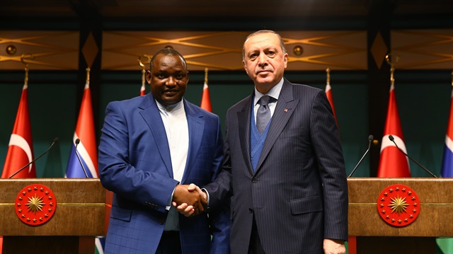Arşiv: Cumhurbaşkanı Recep Tayyip Erdoğan ve Gambiya Cumhurbaşkanı Adama Barrow