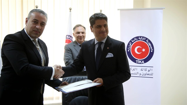 توقيع اتفاقية تعاون بين وكالتي التعاون التركية والفلسطينية