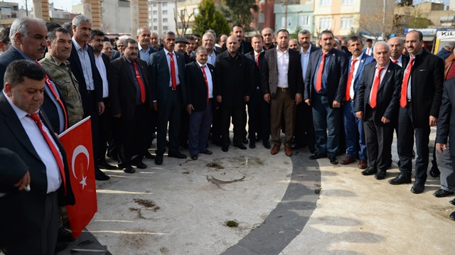 Gaziantepli bin 500 muhtar Kilis'te Zeytin Dalı Harekatı'na destek oldu.