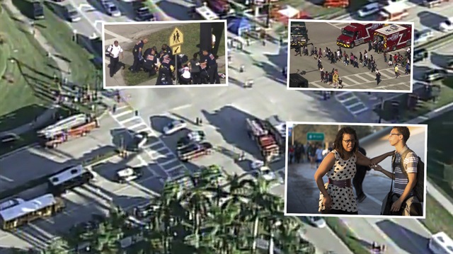 ABD'nin Florida eyaletinde bir lisede gerçekleştirilen silahlı saldırı 17 kişi hayatını kaybetti.