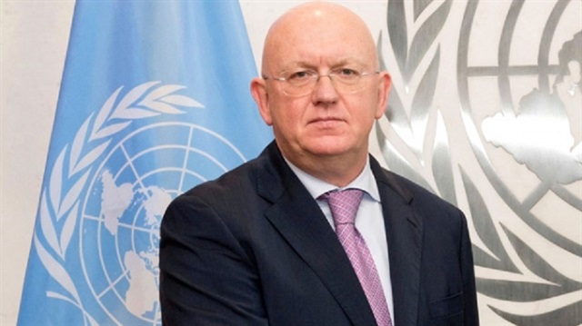 Rusya'nın Birleşmiş Milletler (BM) Daimi Temsilcisi Vassily Nebenzia