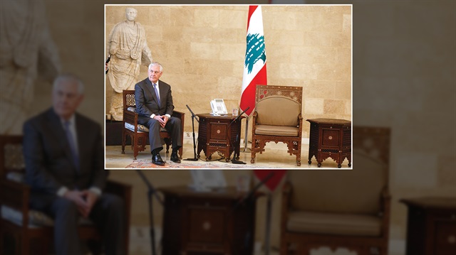 Beyrut’u ziyaret eden Dışişleri Bakanı Tillerson büyük şok yaşadı.
