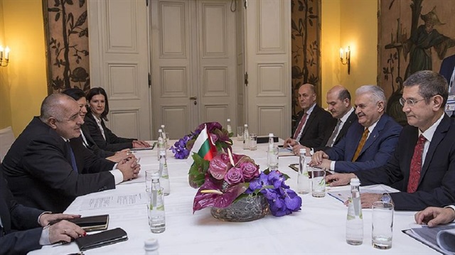 ​Başbakan Yıldırım ile Bulgaristan Başbakanı Borisov bir araya geldi.