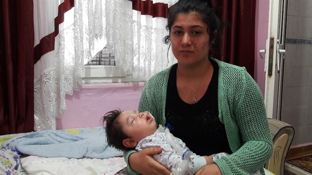 Hakkari’de vatani görevini yapan askerin hasta bebeği, yardım eli bekliyor.  