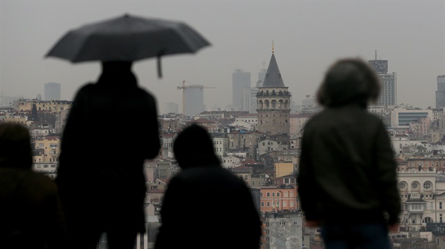 İstanbul için yağış uyarısı yapıldı. 
