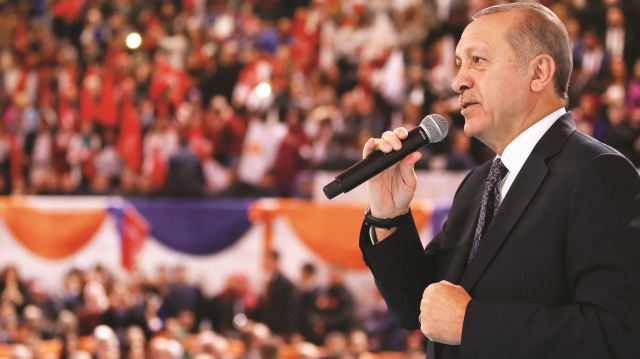 ​Cumhurbaşkanı ve AK Parti Genel Başkanı Tayyip Erdoğan