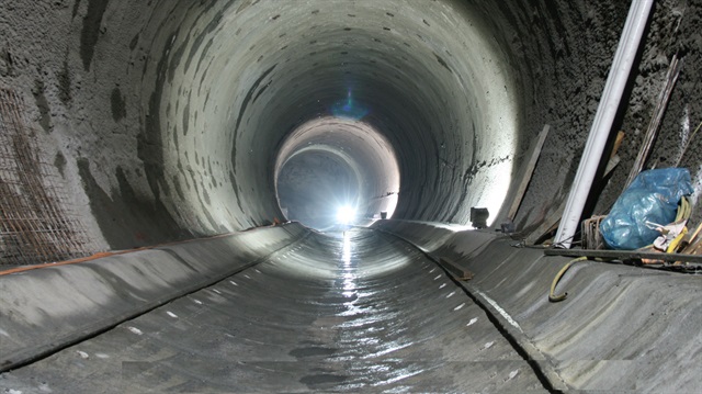 Dudullu-Bostancı Metro Hattı'nda kazı işlemi tamamlandı.