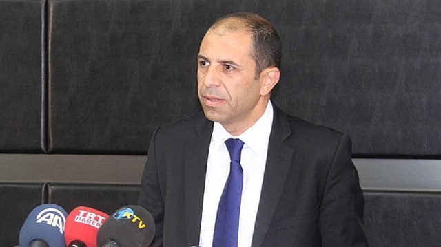 Turkish Republic of Northern Cyprus (TRNC) Foreign Minister Kudret Özersay