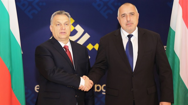 Macaristan Başbakanı Victor Orban ile Bulgar mevkidaşı Borisov
