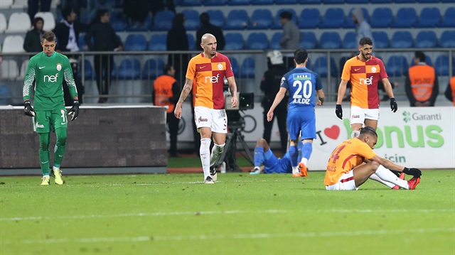 Galatasaray lost to Kasimpasa on Sunday evening with a 2-1 score in Turkey's Super Lig,