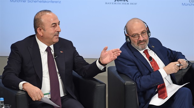 Dışişleri Bakanı Çavuşoğlu, Münih Güvenlik Konferans'ında Arap Birliği Genel Sekreteri'ne sert tepki gösterdi.