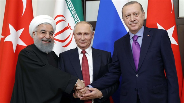 Ruhani, Putin ve Erdoğan