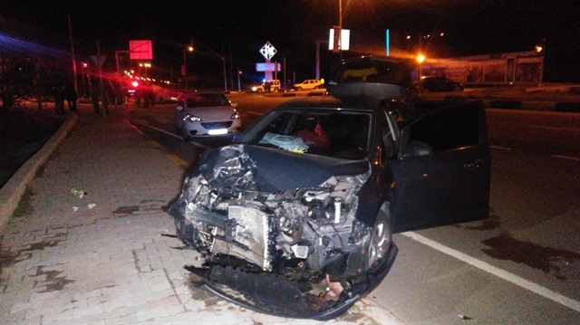 Gaziantep'te meydana gelen trafik kazasında 5 kişi yaralandı. 