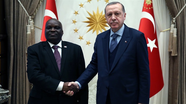 Cumhurbaşkanı Erdoğan, Burundi Meclis Başkanı Nyabenda'yı kabul etti