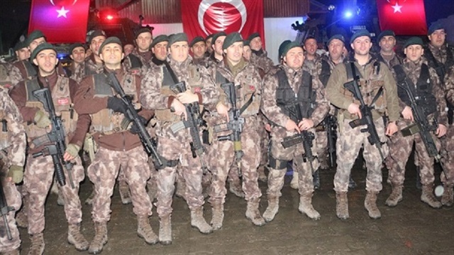 Turkey’s Gendarmerie, Police Special Forces under military’s command for Afrin op