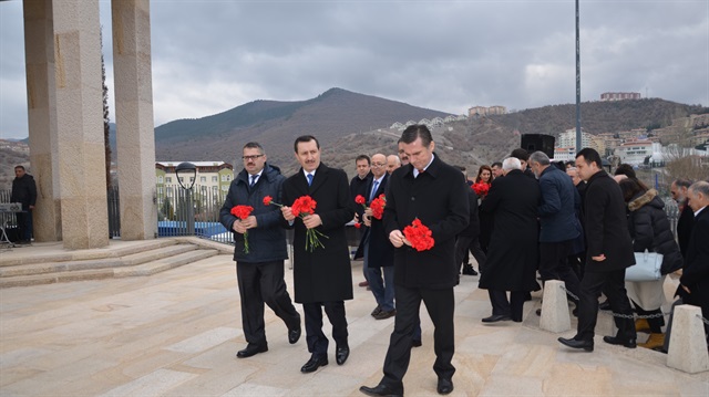 The commemorative ceremony was held in Kızılcahamam near the capital Ankara, Turkey.