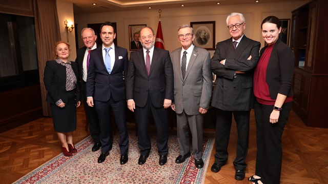 Başbakan Yardımcısı Akdağ, IPA Başkanı Errol Alden ve beraberindeki heyetini kabul etti.