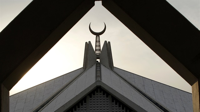 A view of the roof of the Faisal Mosque in Islamabad, Pakistan February 20, 2018. REUTERS/Caren Firouz