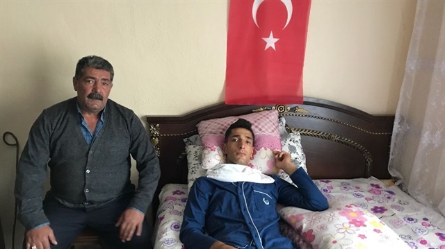 ​Afrin'de yaralanan Piyade Uzman Çavuş Solmaz