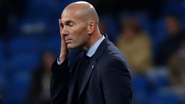 Zidane yönetimindeki Real Madrid, ligde lider Barcelona'nın 14 puan gerisinde bulunuyor.