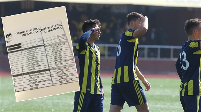 Fenerbahçe'nin U21 Takımı'nın Beşiktaş'la oynadığı karşılaşmada 3 yabancı futbolcu kadroda yer aldı. 