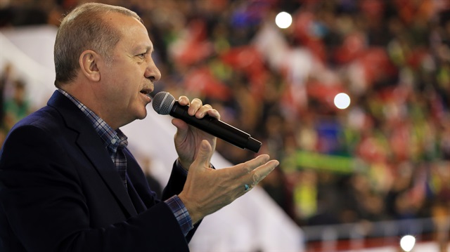 Cumhurbaşkanı Recep Tayyip Erdoğan, Şanlıurfa'da vatandaşlara hitap etti.