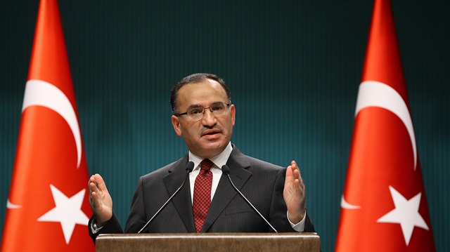 Turkish Deputy PM and government spokesperson Bekir Bozdağ
