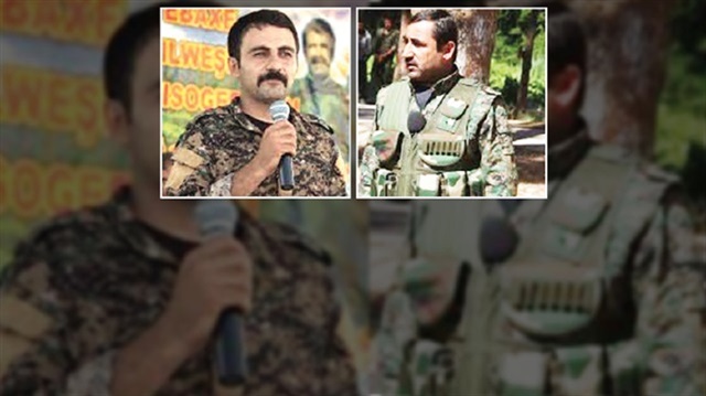 High-ranking PKK terrorists Hussein Gabar and Man Agid