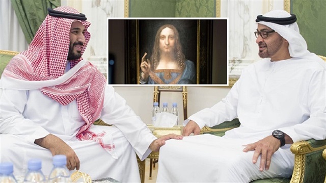 Saudi Crown Prince Salman and Abu Dhabi Prince Zayed