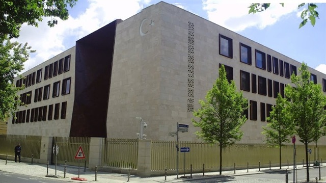 File Photo: Turkish Embassy in Berlin
