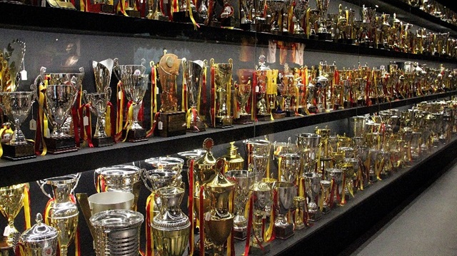 Müze Galatasaray'ın tarihi başarılarından izler taşıyor.
