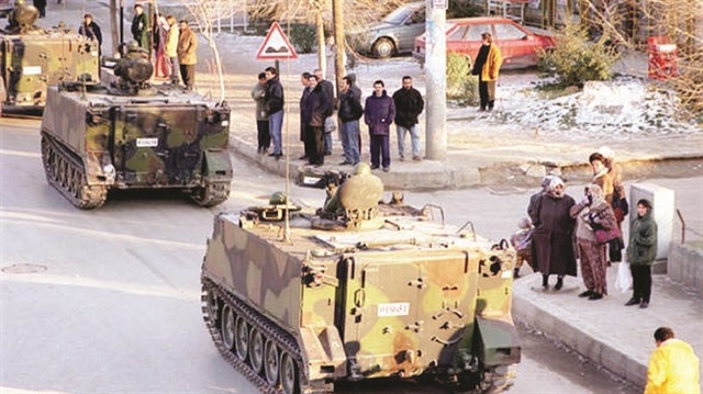 Tankların Sincan'da yürütülmesinin ardından Genelkurmay İkinci Başkanı Çevik Bir, “Demokrasiye balans ayarı yaptık” demişti.