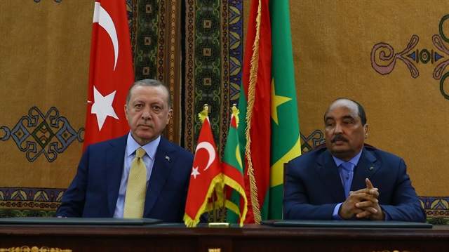 Cumhurbaşkanı Erdoğan, Moritanyalı mevkidaşı ile görüştü​
