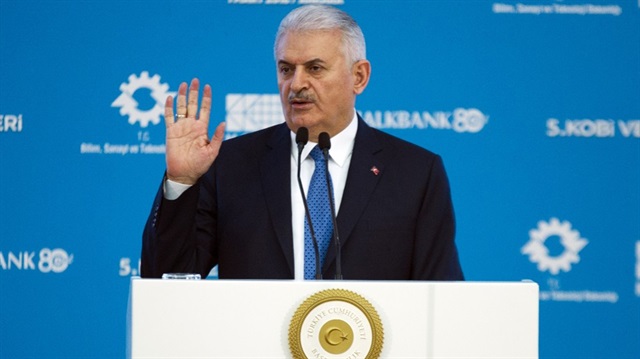 Başbakan Binali Yıldırım Ankara'da konuştu. 