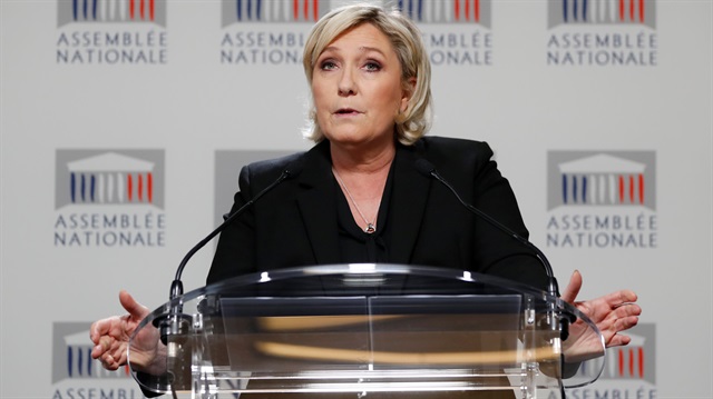 Fransız aşırı sağ lider Marine Le Pen