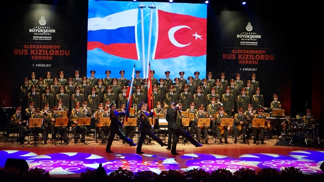 Alexandrov Ensemble choir in Istanbul

