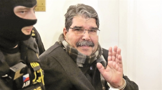 Saleh Muslum, former co-leader of the PYD/PKK terrorist group