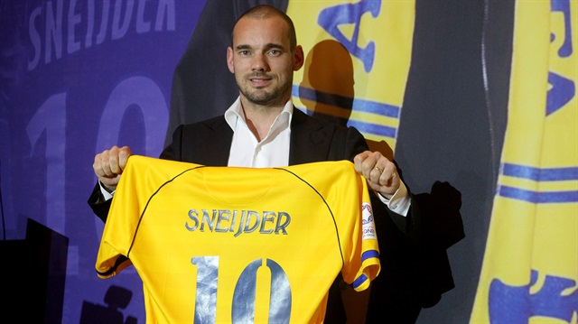 Wesley Sneijder, Al-Gharafa'da çıktığı 11 maçta 8 gol atma başarısı gösterdi.